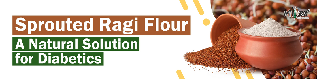 Sprouted Ragi Flour dosa