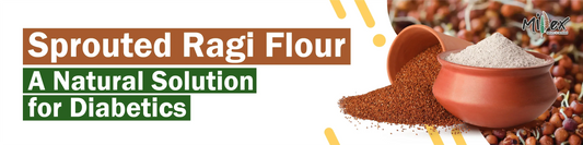 Sprouted Ragi Flour dosa