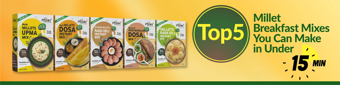Top 5 Millet Breakfast Mixes You Can Make in Under 15 Minutes