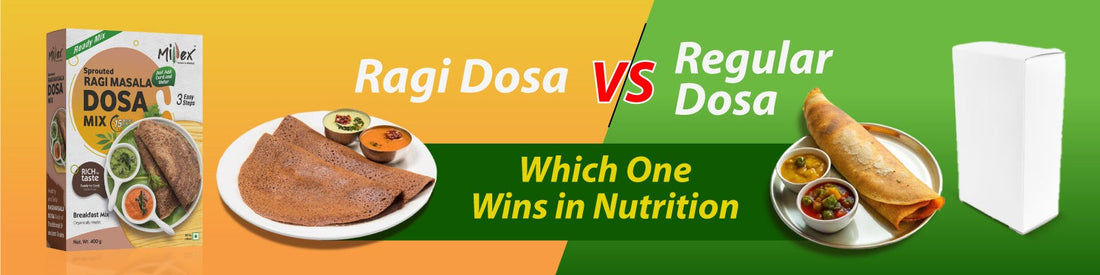 Ragi Dosa vs Regular Dosa
