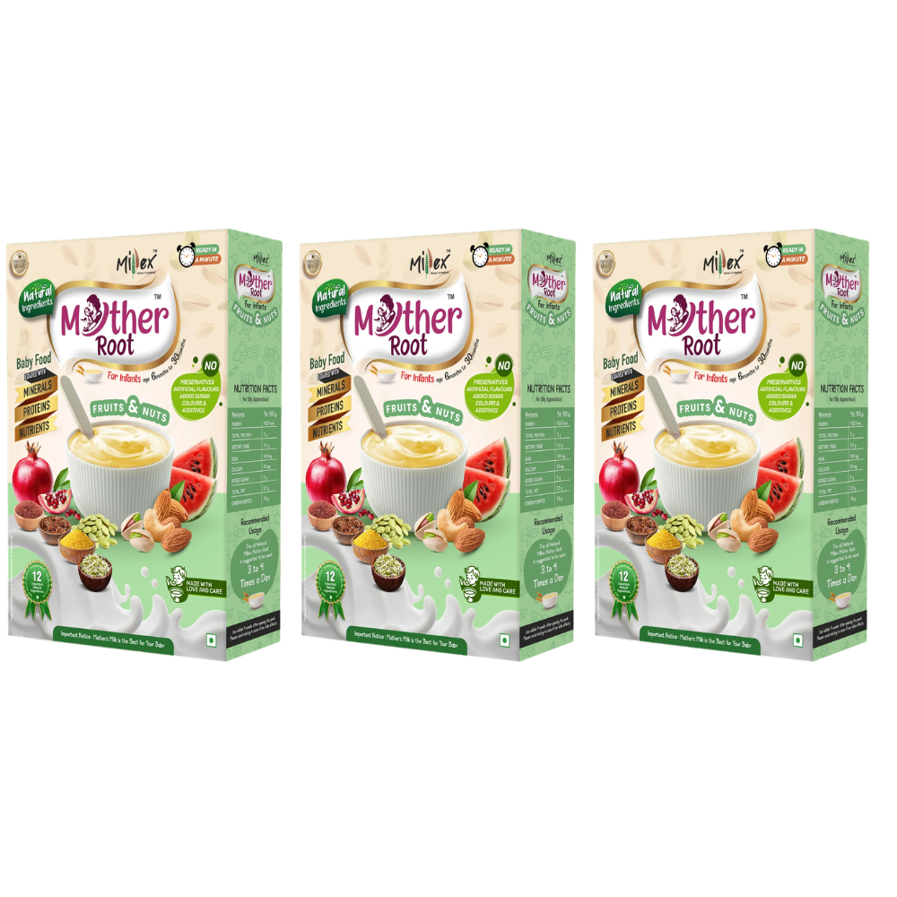 MotherRoot | Fruits & Nuts (Each 400 G) - Value Packs