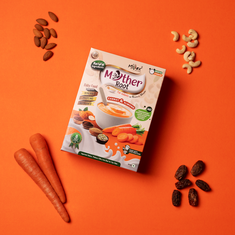 MotherRoot | Carrot & Almond (Each 400 G) - Value Packs