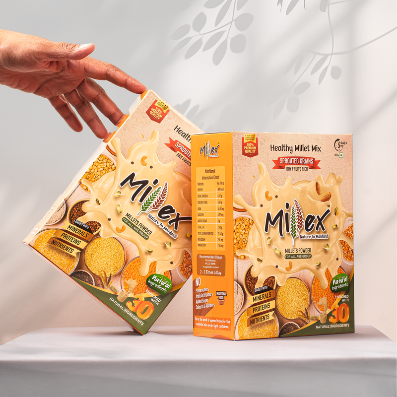 Millex Healthy Millet Mix - Pack of 2 (1.6kg - each 800g)