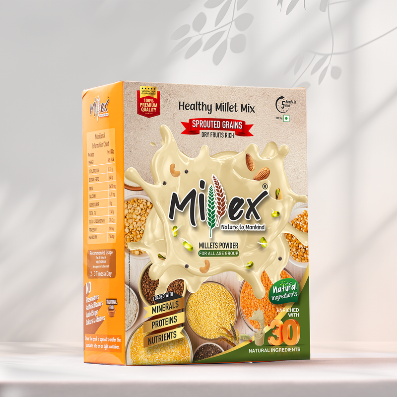 Millex Healthy Millet Mix - Pack of 2 (1.6kg - each 800g)