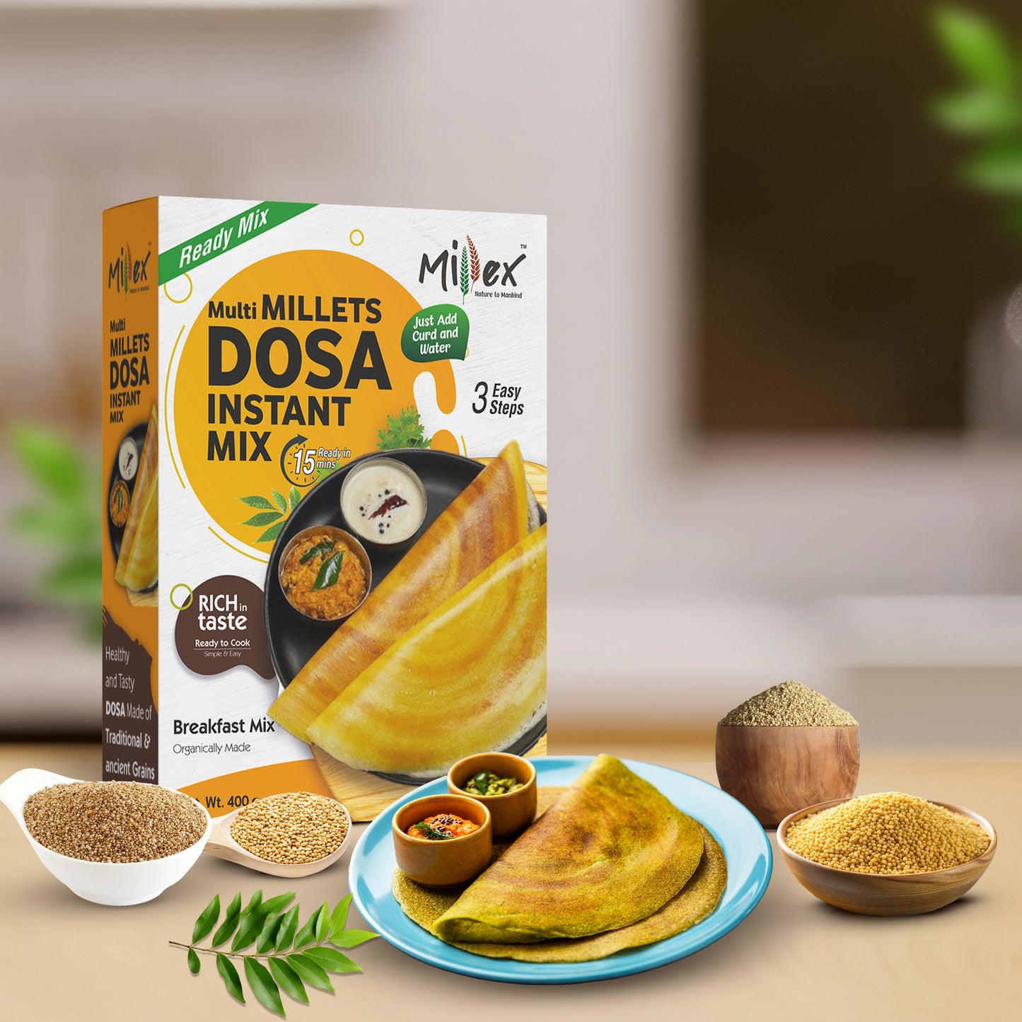 Instant Millet Dosa Mix for a Wholesome Breakfast
