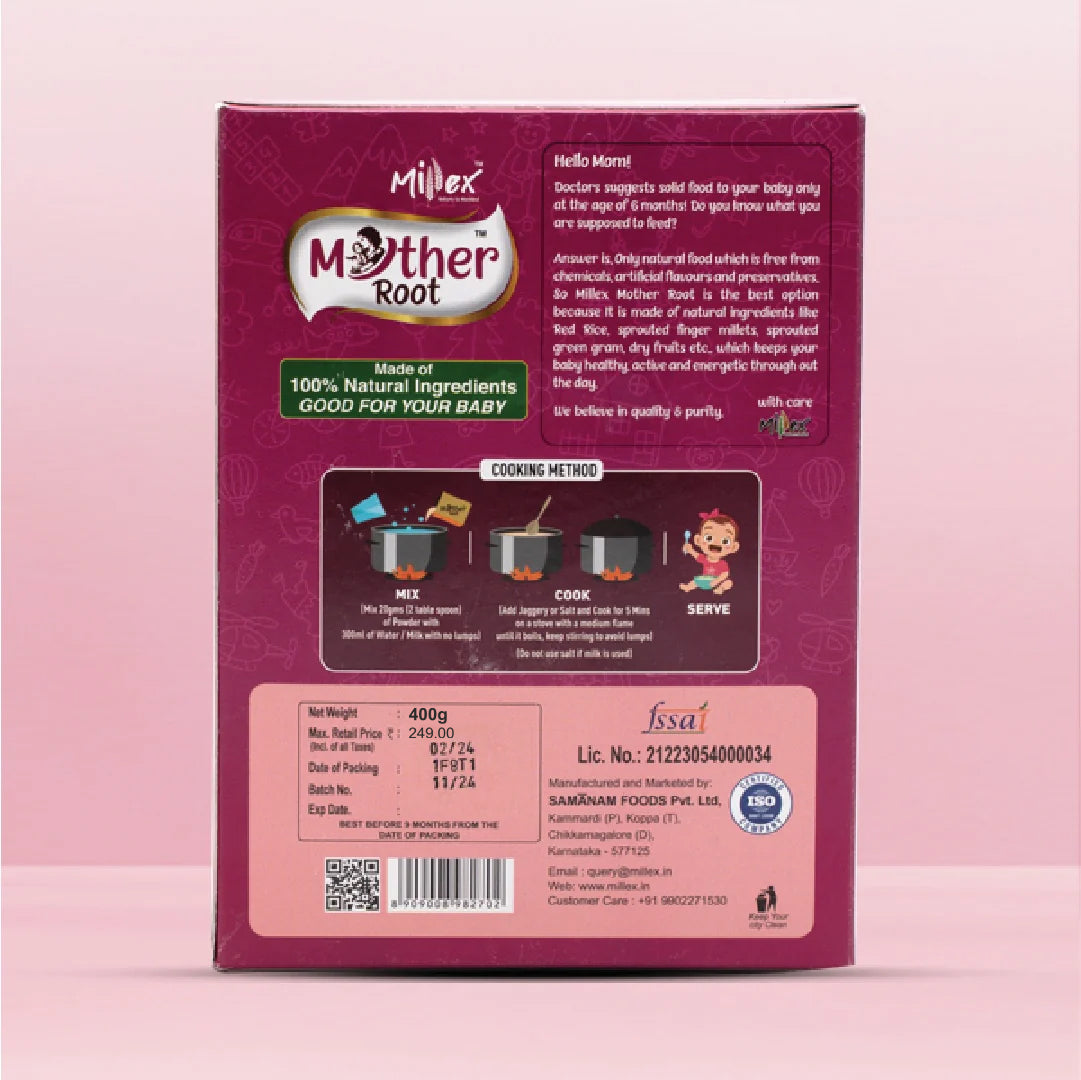 Millex Mother Root - Pack of 2 (800g - each 400g)
