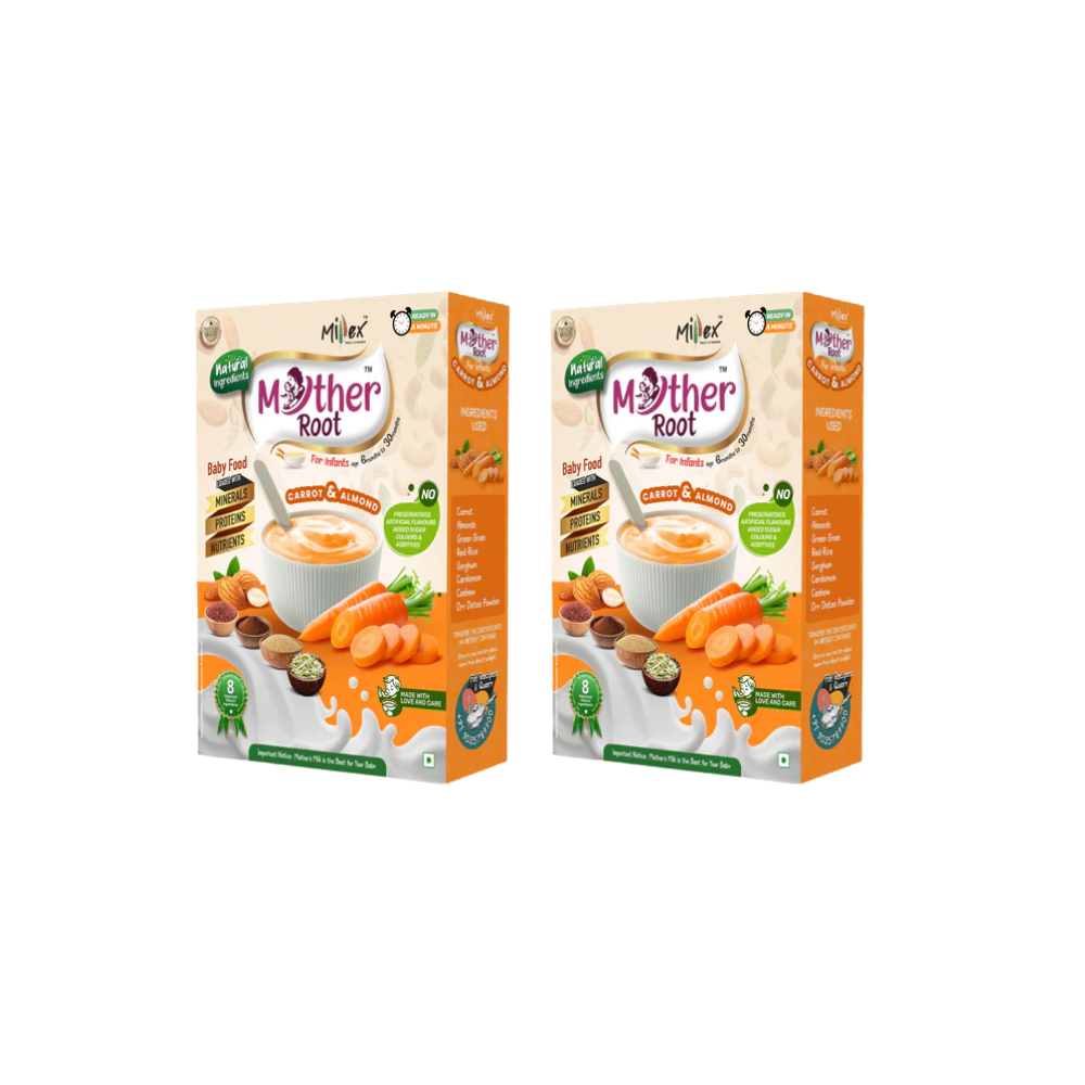 MotherRoot | Carrot & Almond (Each 400 G) - Value Packs