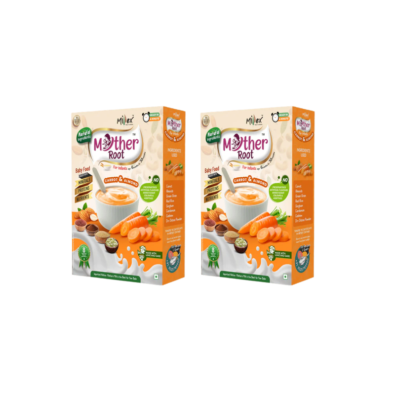 MotherRoot | Carrot & Almond (Each 400 G) - Value Packs