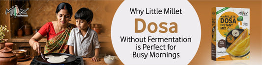 Millet Dosa Without Fermentation 