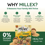 Millex Millet Health Drink Mix with churnam (800g) thumbnail