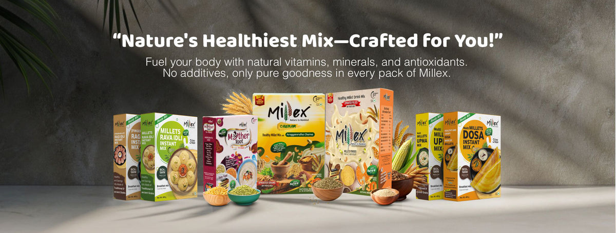 Millex Box Millex: Buy Millet health mix Powder Online @ Discount Price