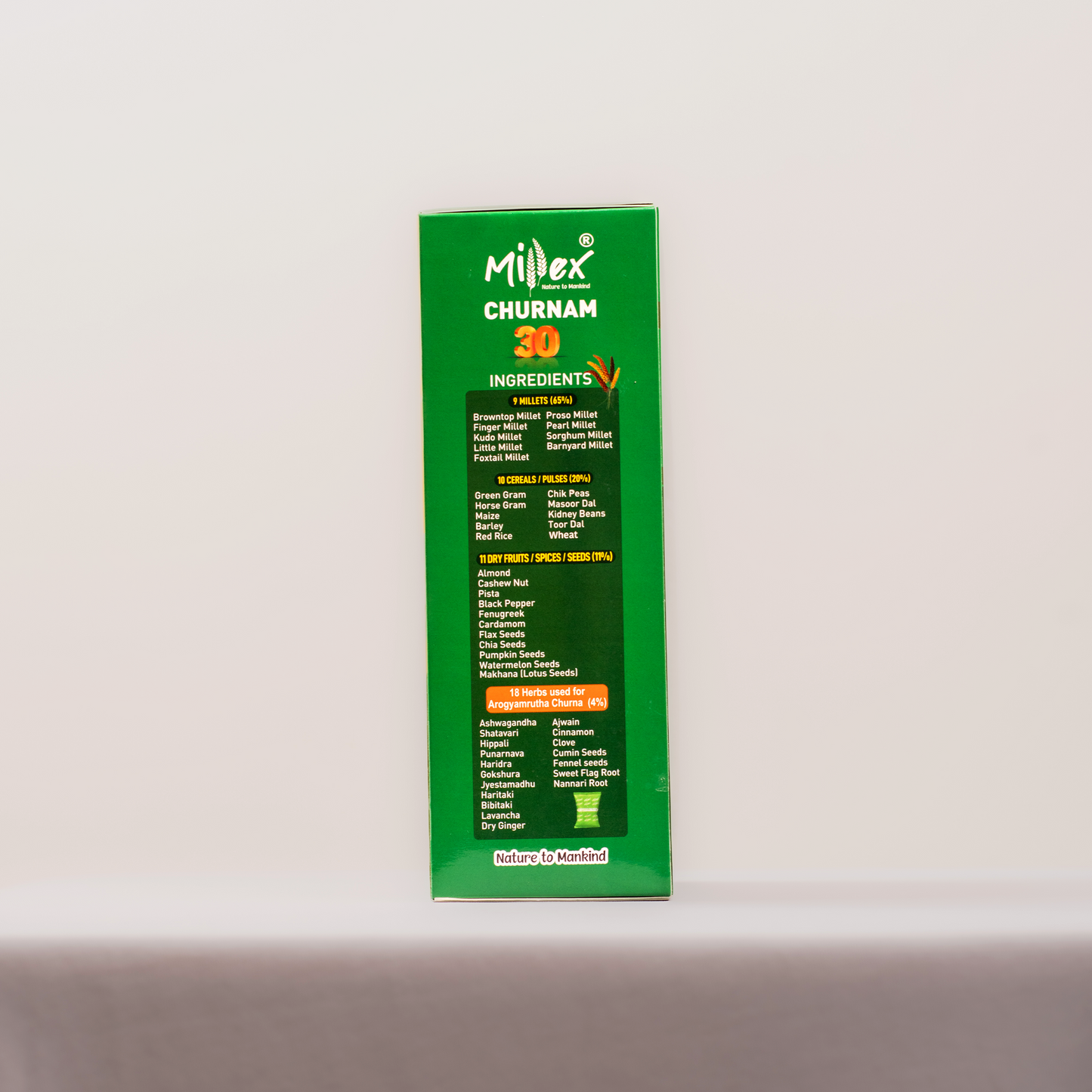 Millex Millet Health Drink Mix with churnam (800g)