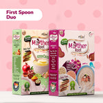 First Spoon Duo - Mother Root Original + Fruits & Nuts (Total 800g - each 400g) thumbnail