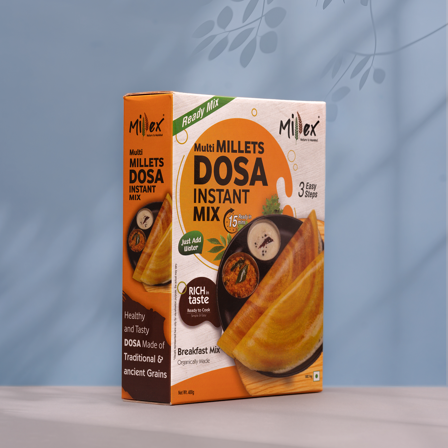 Morning Classics Duo - Multi Millet Dosa + Millet Rava Idli (Total 800g - each 400g)