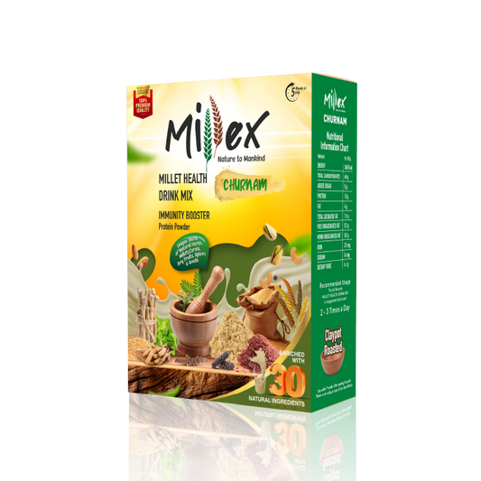 Millex Millet Health drink Mix with Churnam for immunity , pack of 1