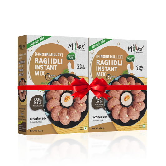 Ragi Idli Instant Mix Pack of 2 for healthy breakfasts