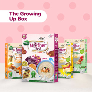 The Growing Up Box - All 4 Mother Root variants ((Total 1600g - each 400g))