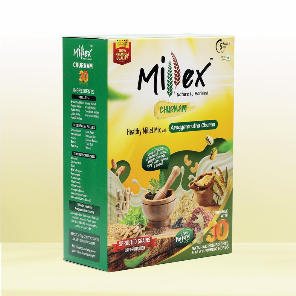 Millex Box Buy Millex Millet Health Mix Powder (With Churnam) Online @ Best Price