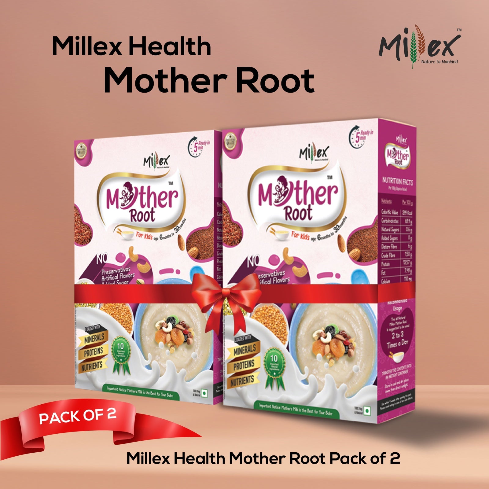 millet foods for babies pack of 2