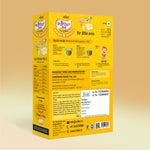 Yellow box of Mother Nature baby food on a beige background thumbnail